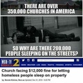 instead of helping homeless, the government makes it illegal to be homeless