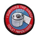 toilet paper crisis badge