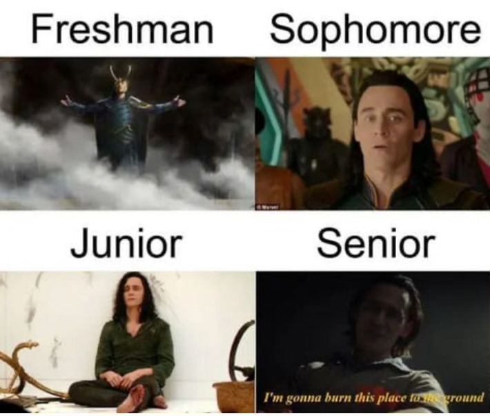 high school junior memes
