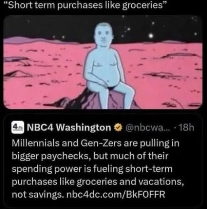being a gen z is not looking good bruv - meme