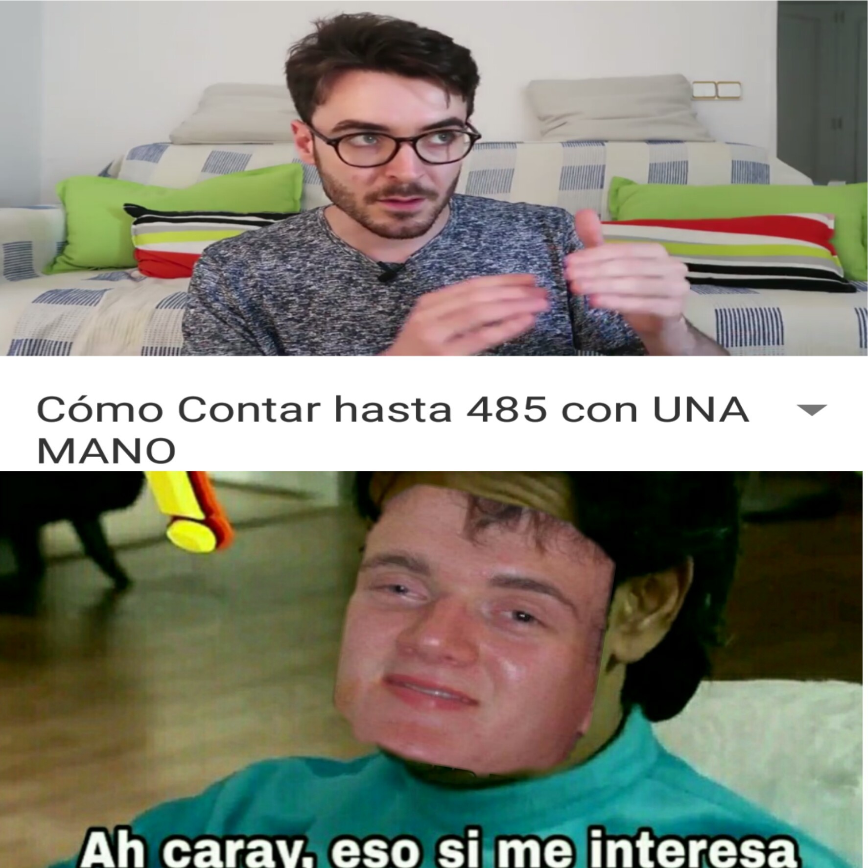 Al titulo le interesa - meme