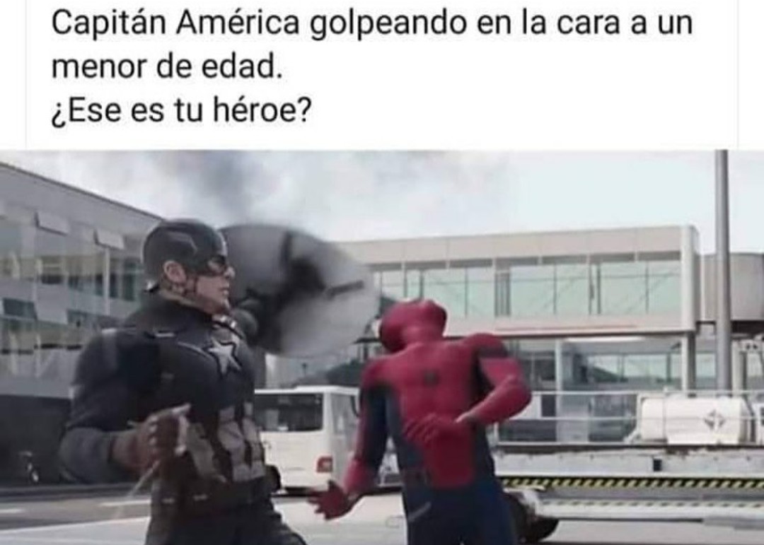 Put* Capitán América - meme