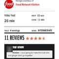 Reviewed a recipe. Won't pass food network moderation.