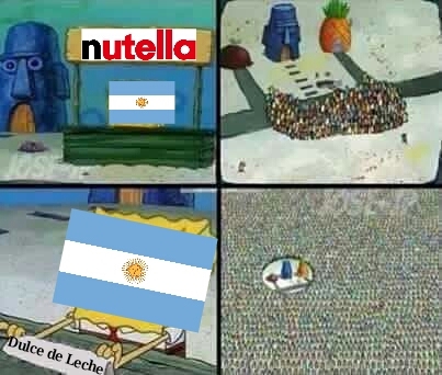 Qué rico Dulce de Leche - meme