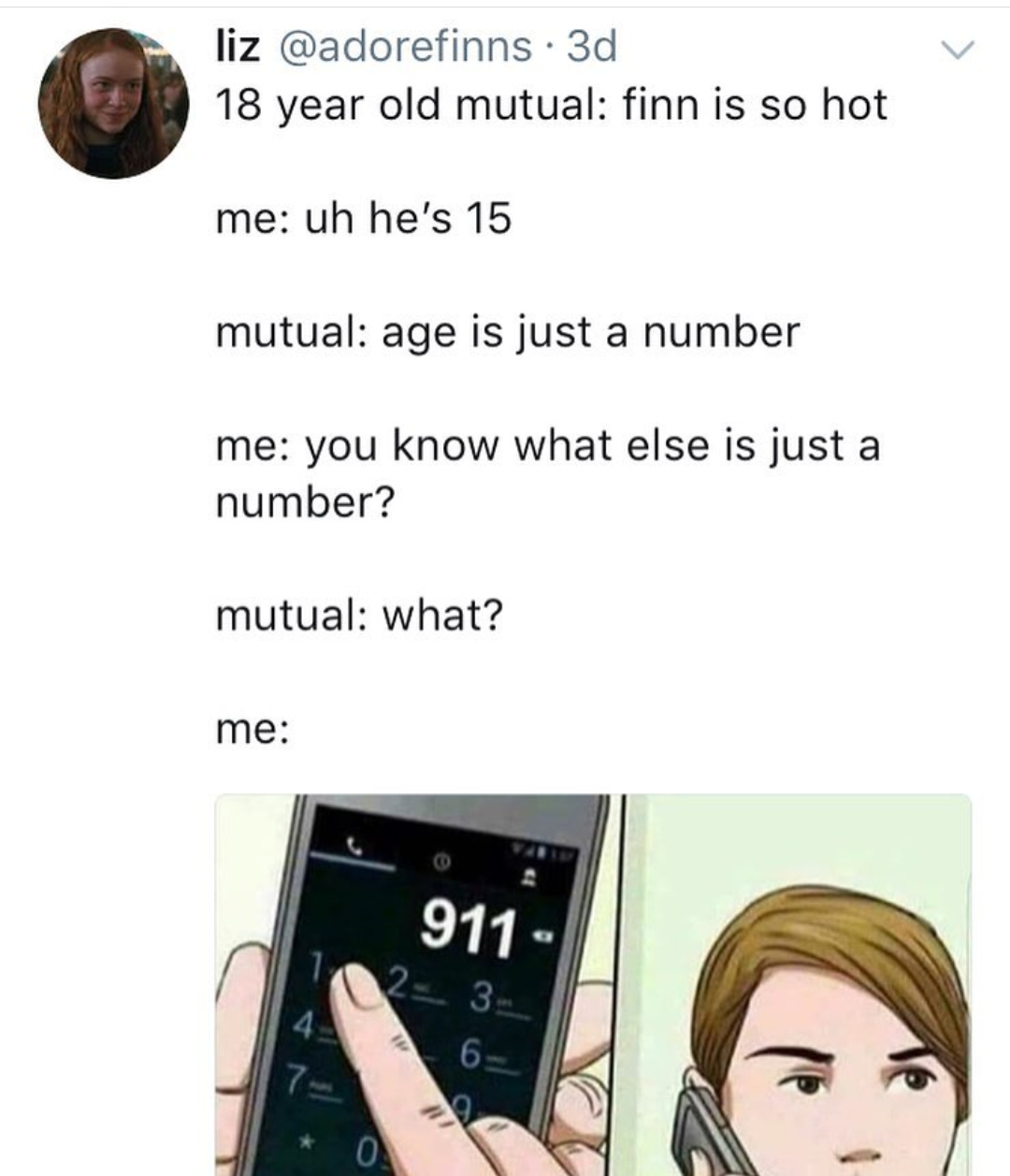 Age is just a number, jail is just a room - meme