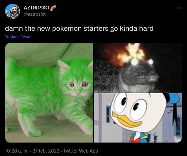 Mmm sprigatito a ver si tengo el pokemon nuevo - meme