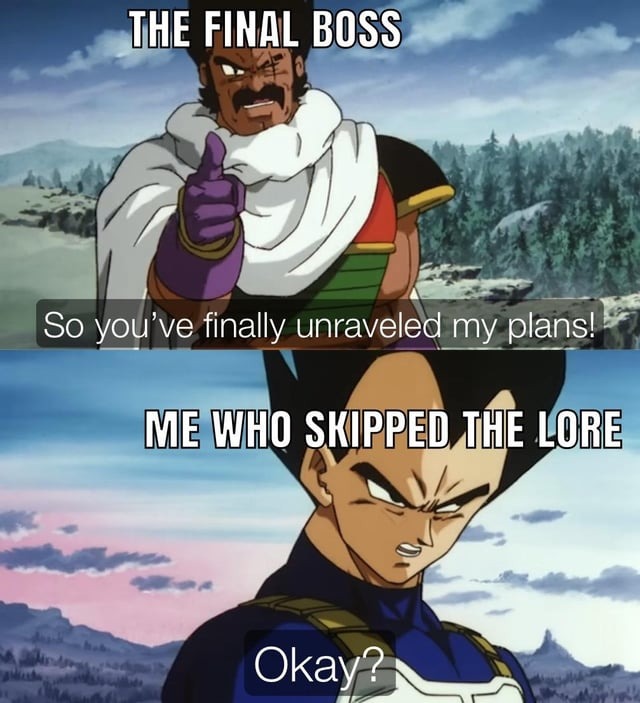 Skip cutscene - meme