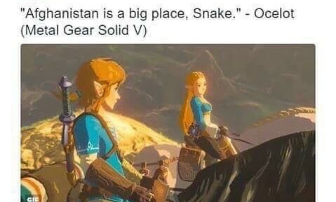 Link se ha cambiado el nombre a snake - meme