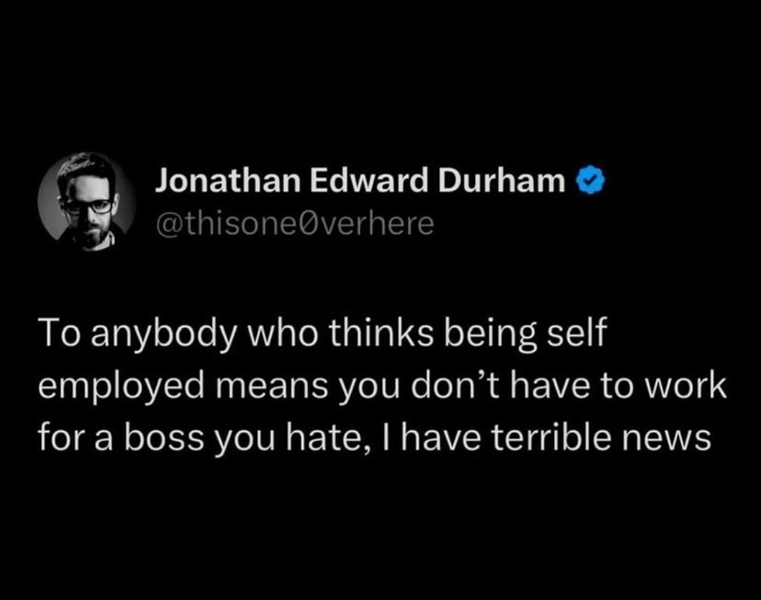 you are the boss you hate - meme
