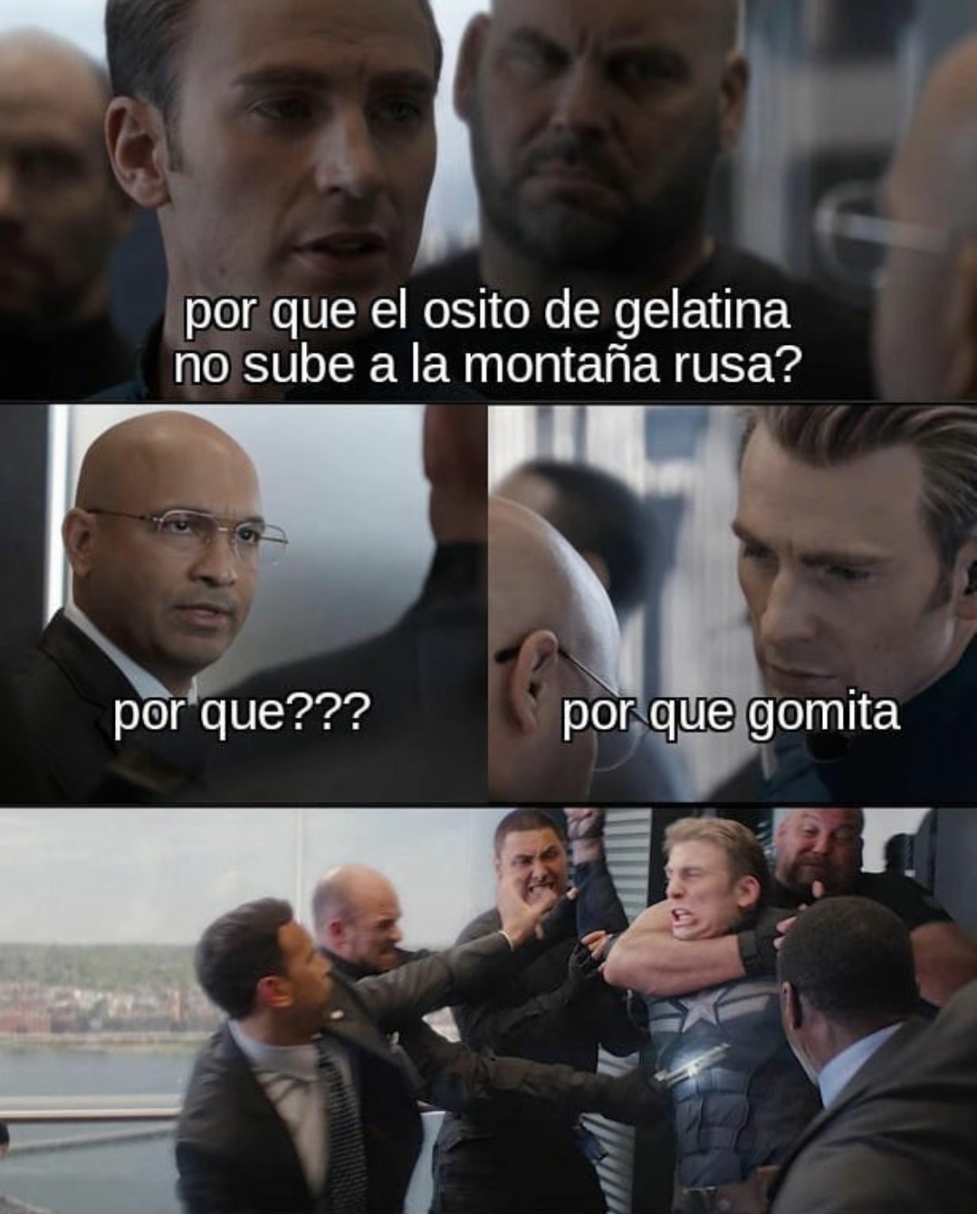 Porque gomita  - meme