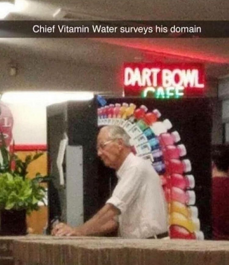 chief vitamin water - meme