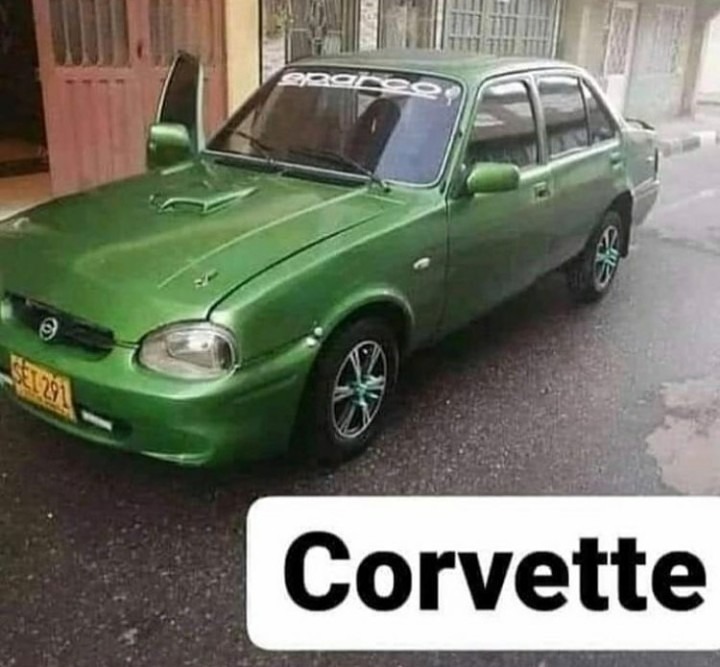 Corvette kkkkkkkkkk - meme