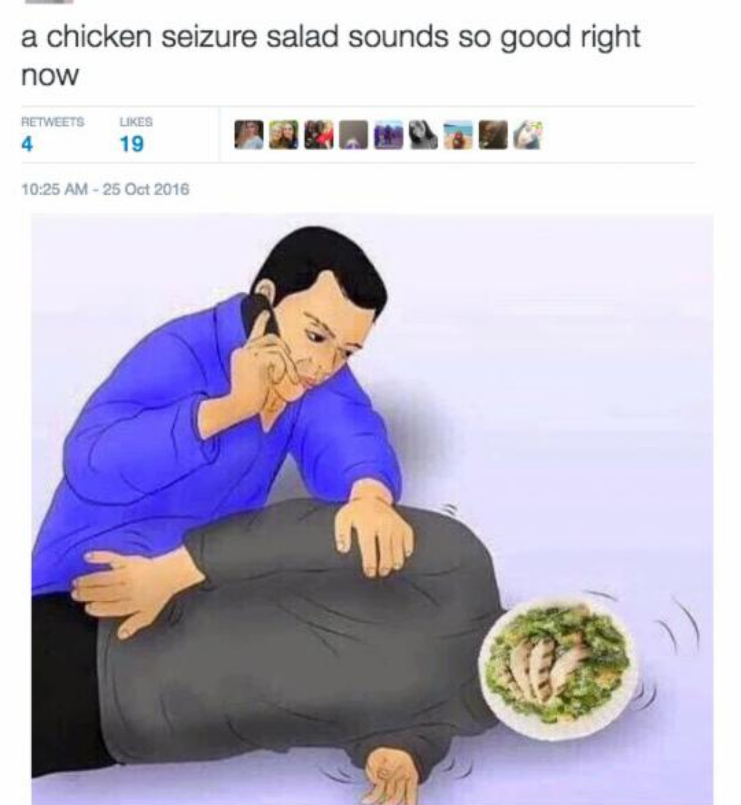 Do you have any Versed or Ativan to go with that salad? - meme