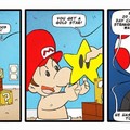 Silly Mario, don't eat the stars