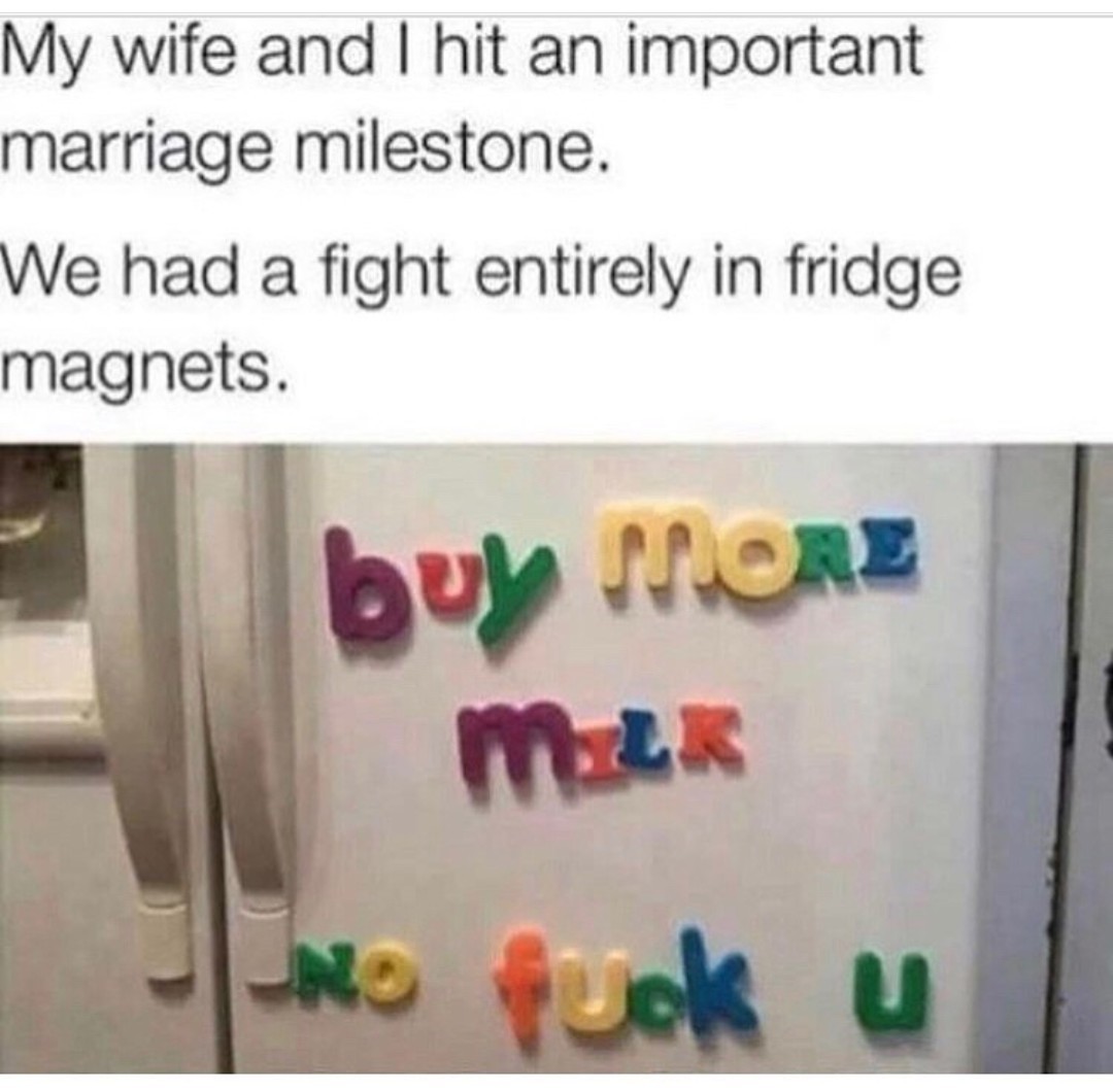 Poor fridge - meme