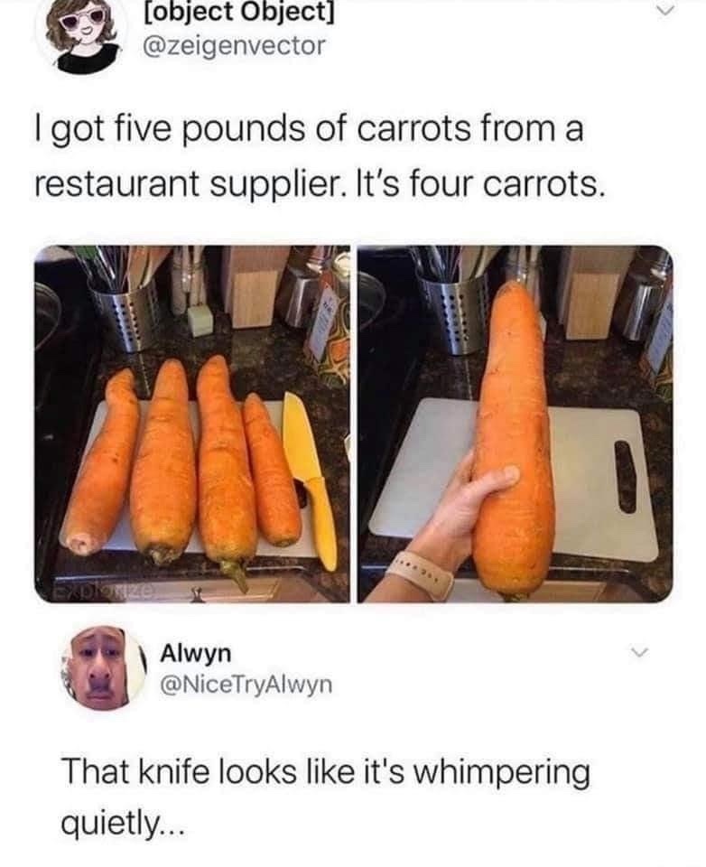 carrots - meme