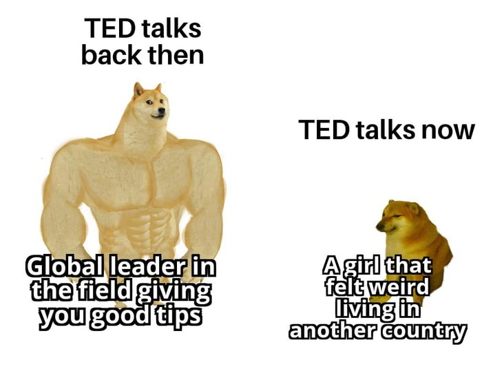 TED talks suck - meme
