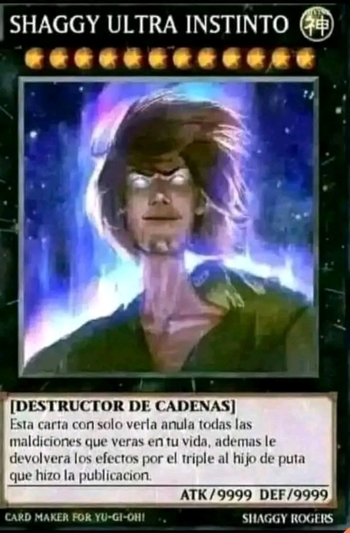 Shaggy god omg - meme
