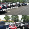 Buying a new video game