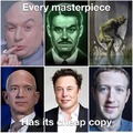 Every masterpiece has its cheap copy