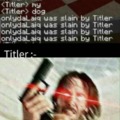 TITLER became John Wick in the minecraft server