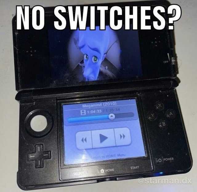 no switches? - meme