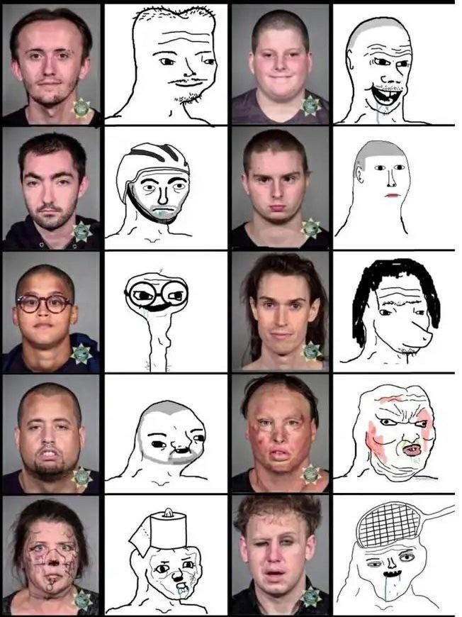 all the meme faces real
