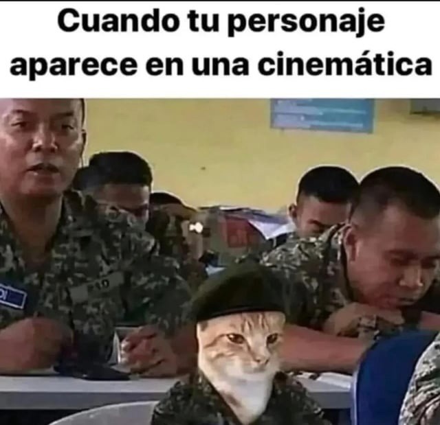 Cuando tu mono sale en cinemática y parece dios griego - meme