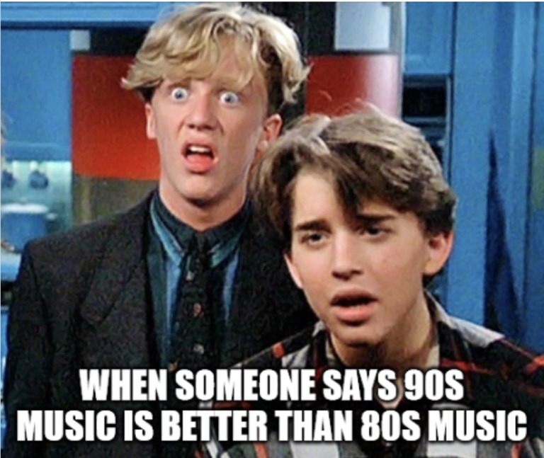 Classic 80s Music Memes