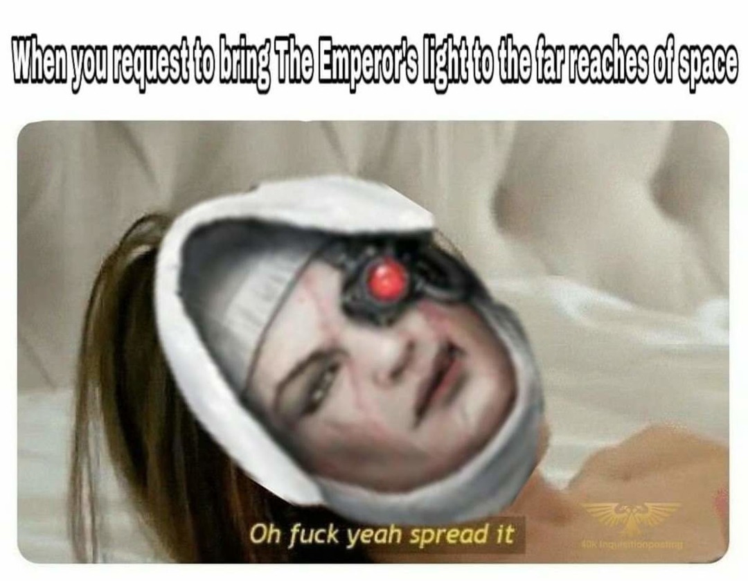 For the Emperor - meme