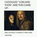 Googled Loki and Thor