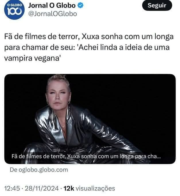 Vampira vegana, ah não velho! - meme