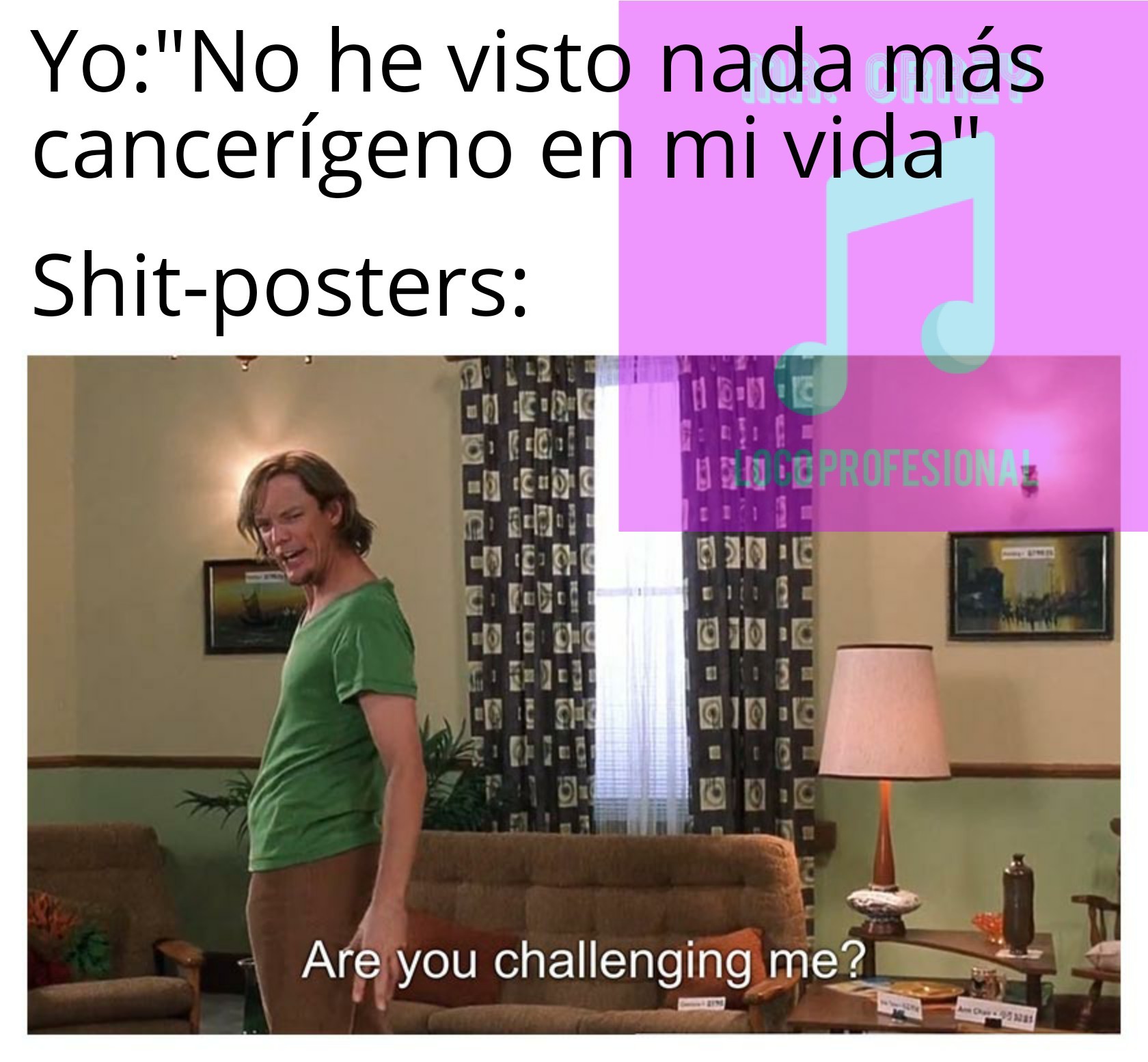 The shit-posters are the new grass (¿Cómo ven mi inglés?) - meme