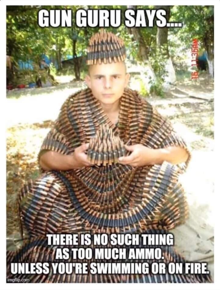 Gun guru greetings - meme
