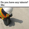 I am not talentless