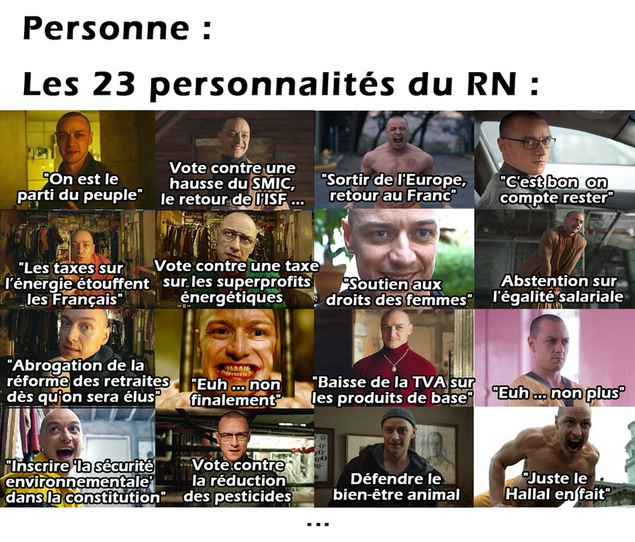 Le film 'Split' version réelle - meme