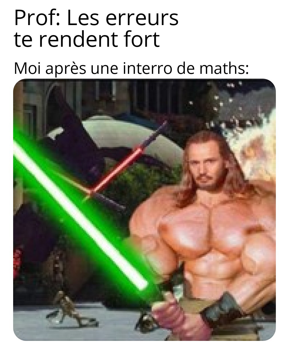 Qui Gon Gym - meme