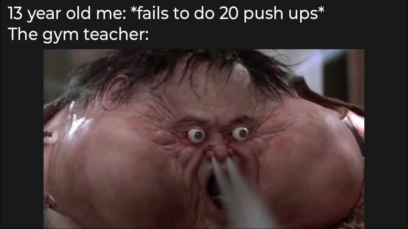 push-ups - meme