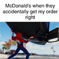 McDonald’s be like