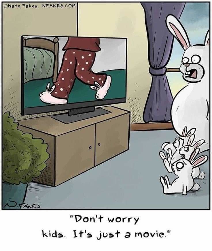 Bunny horror.... - meme