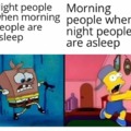 Night people vs morning people