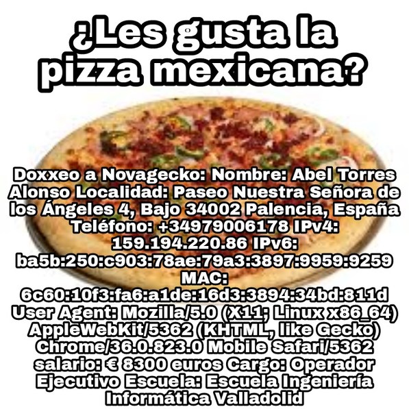 La pizza mexicana es sabrosa - meme
