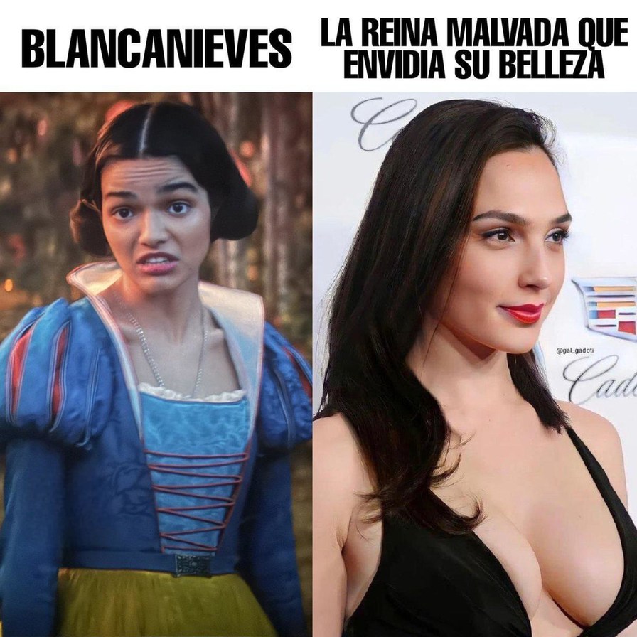 La reina malvada que hasta Blancanieves envidia - meme