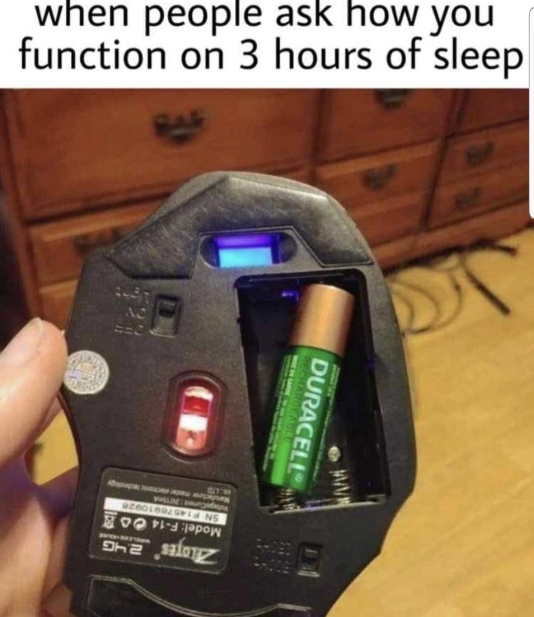 ﻿when people ask how you function on 3 hours of E00 LS sleep 1 Dtt TJ Fiopow 96? lolz