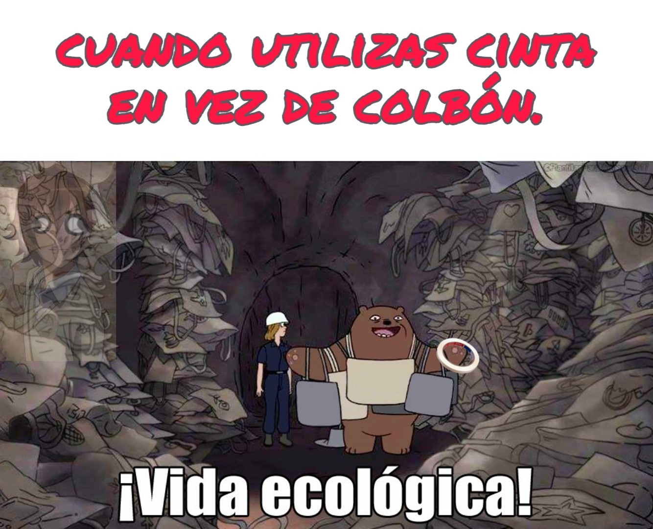Vida ecologica ♡ - meme