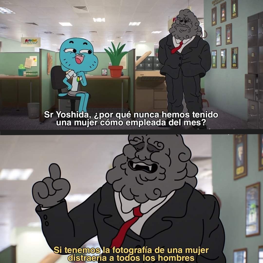 Empleados del mes - meme