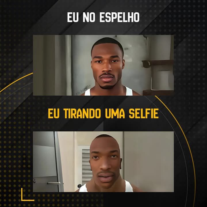 Selfie é pior que foto 3x4 - meme