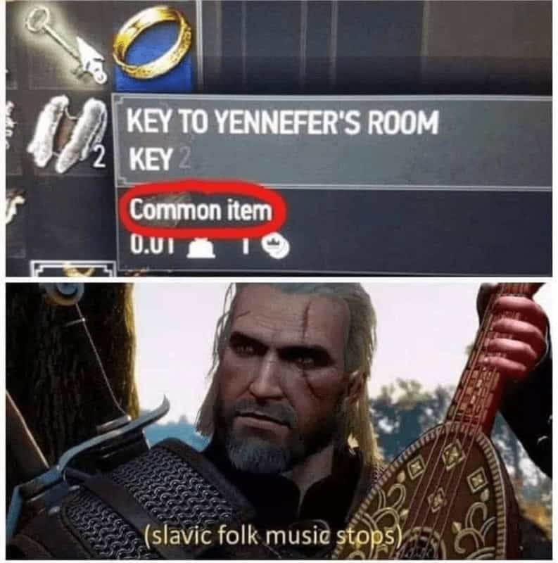 ﻿KEY TO YENNEFER’S ROOM KEY Common item 0.UI (slavic folk music stops)