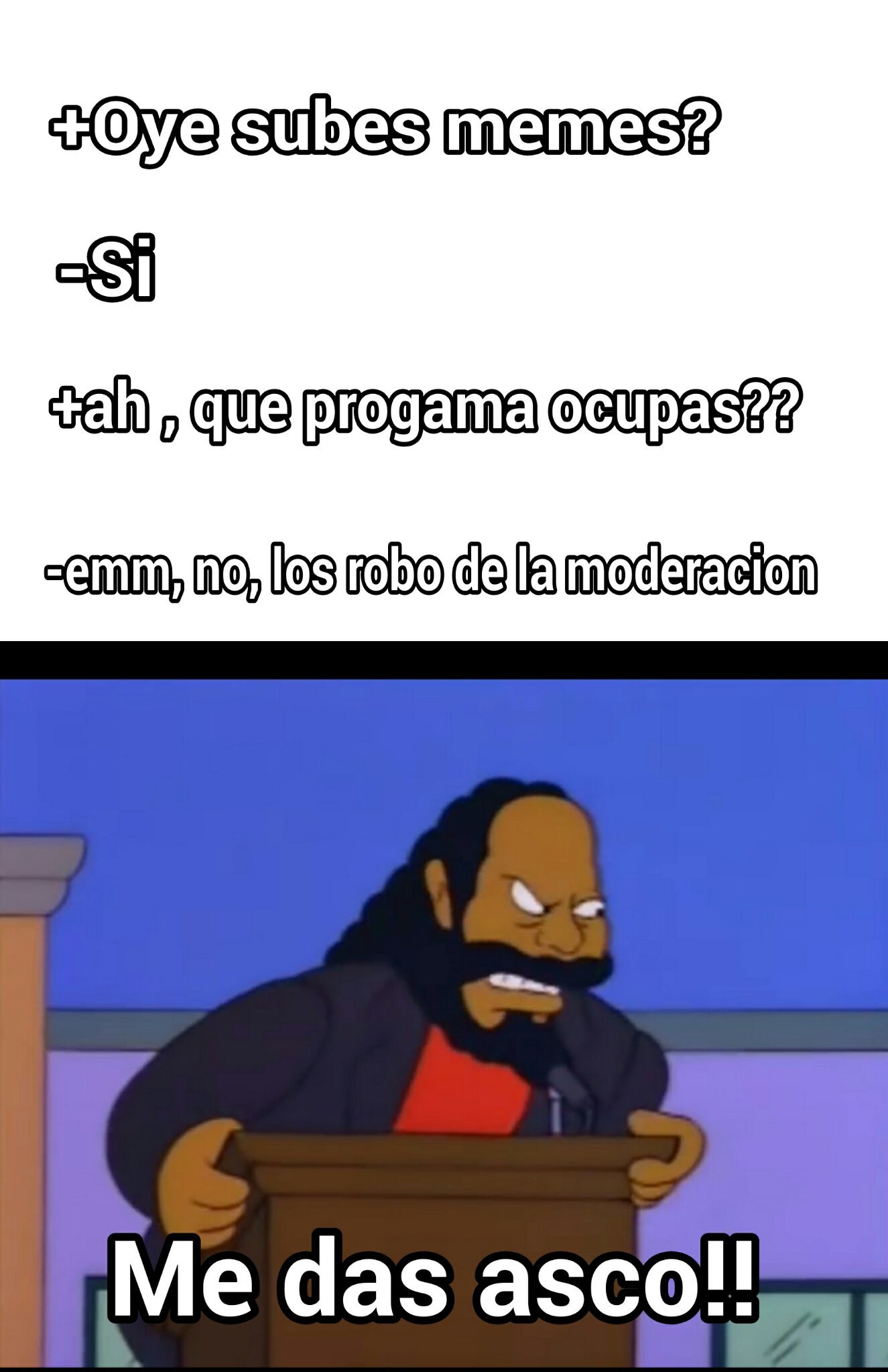 Si la letras me quedaron  desproporcionadas pd: me quiero jalar el ganzo - meme