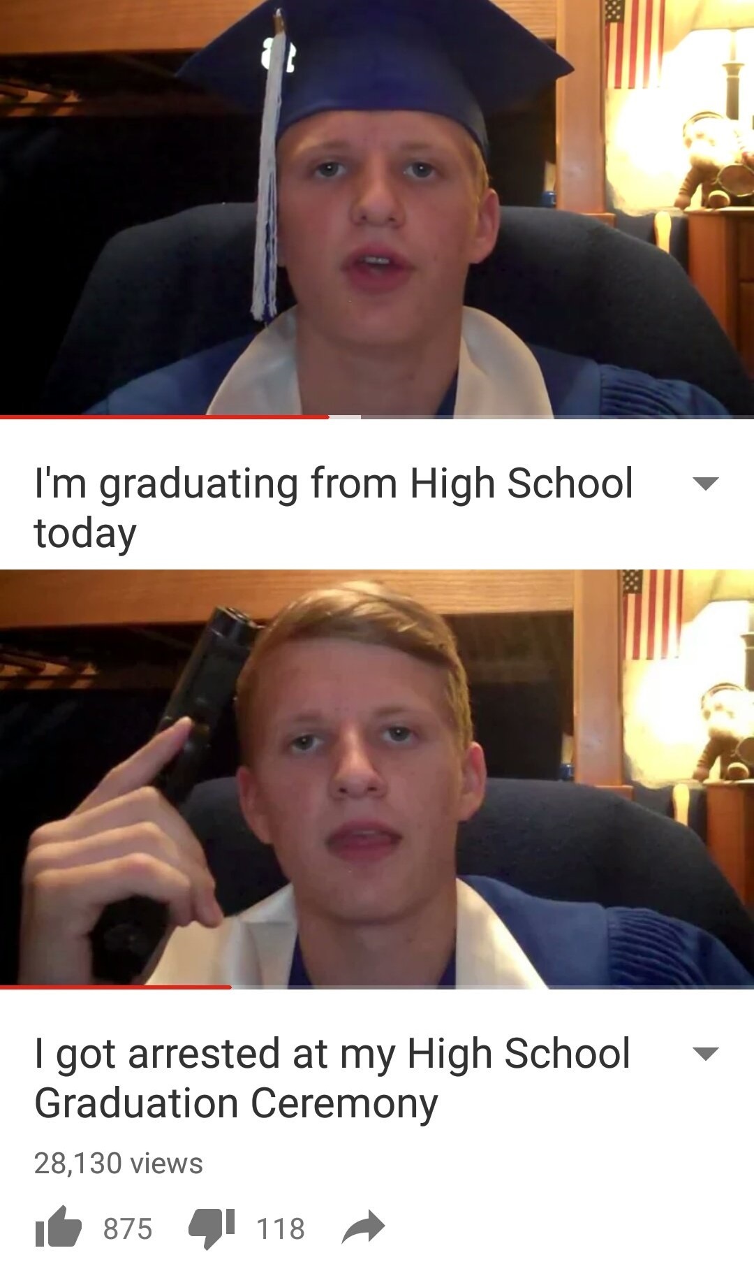 dongs in a graduation - meme